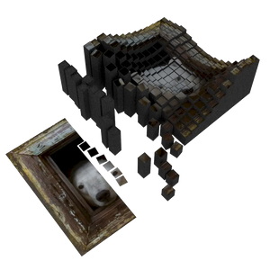 MIRROR BUBLES - 3D MODEL / 002_012