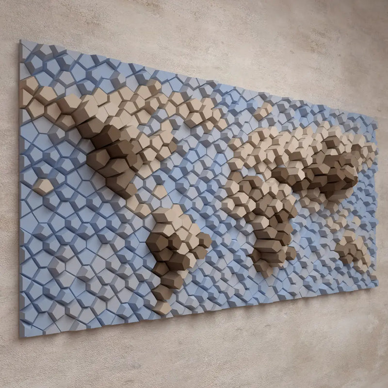 WORLD MAP - 3D MODEL / 007_007