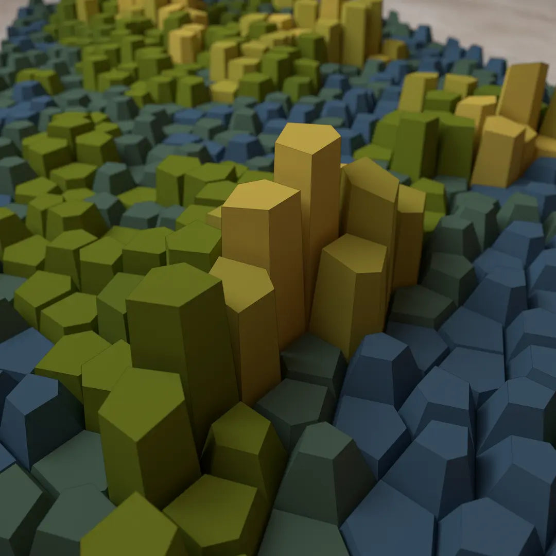 PARAGAMI 07_07 - WORLD MAP - SIX COLOURS