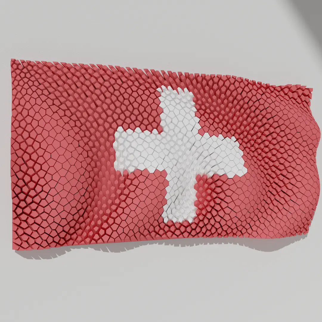 WINDY FLAG - 3D MODEL EXPORT / PARAGAMI 007_008