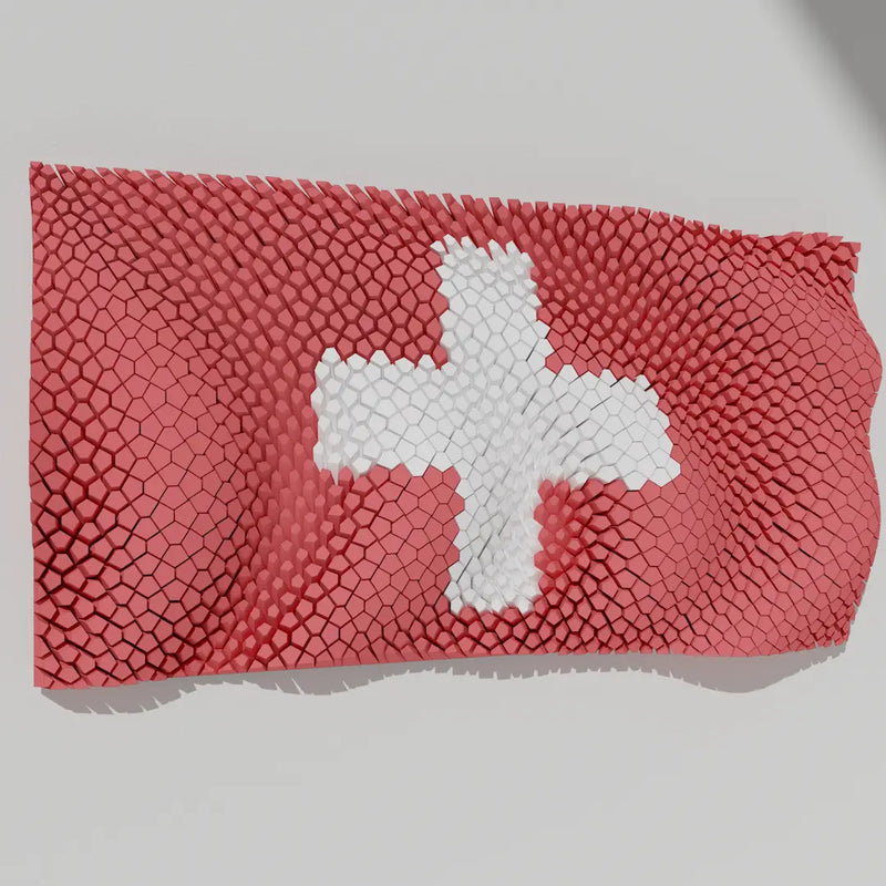 WINDY FLAG - 3D MODEL / 007_008