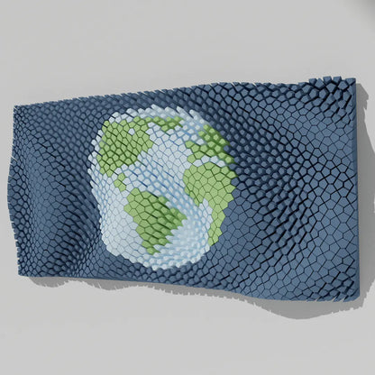 WINDY FLAG - 3D MODEL EXPORT / PARAGAMI 007_008