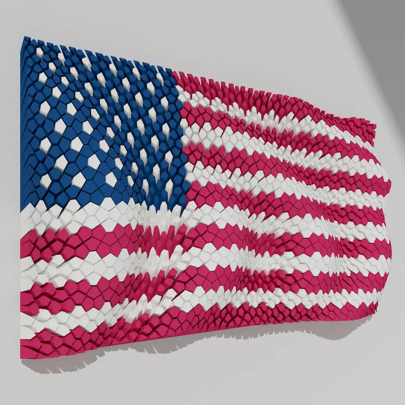 WINDY FLAG - 3D MODEL / 007_008