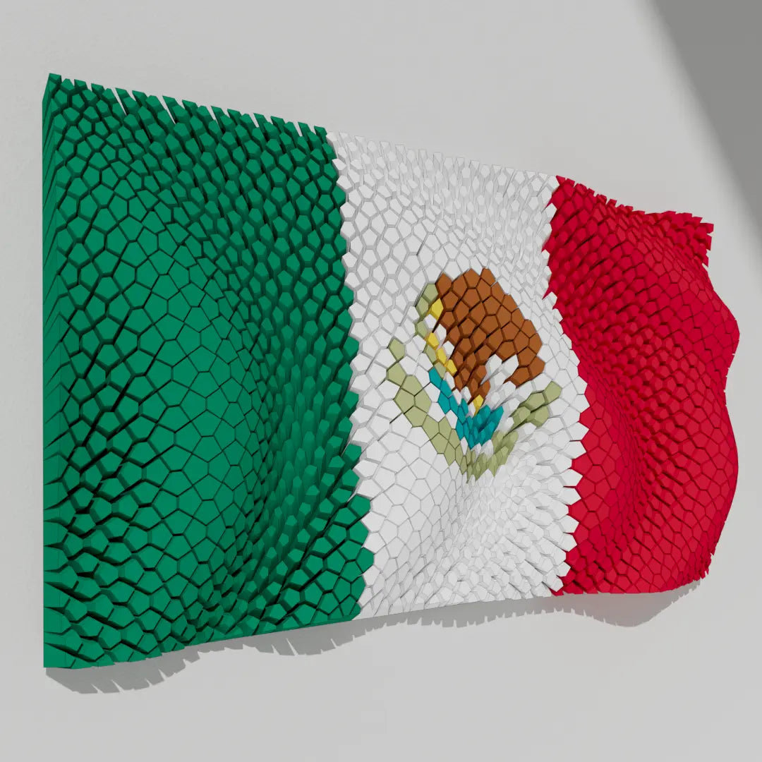 WINDY FLAG - 3D MODEL EXPORT / PARAGAMI 007_008