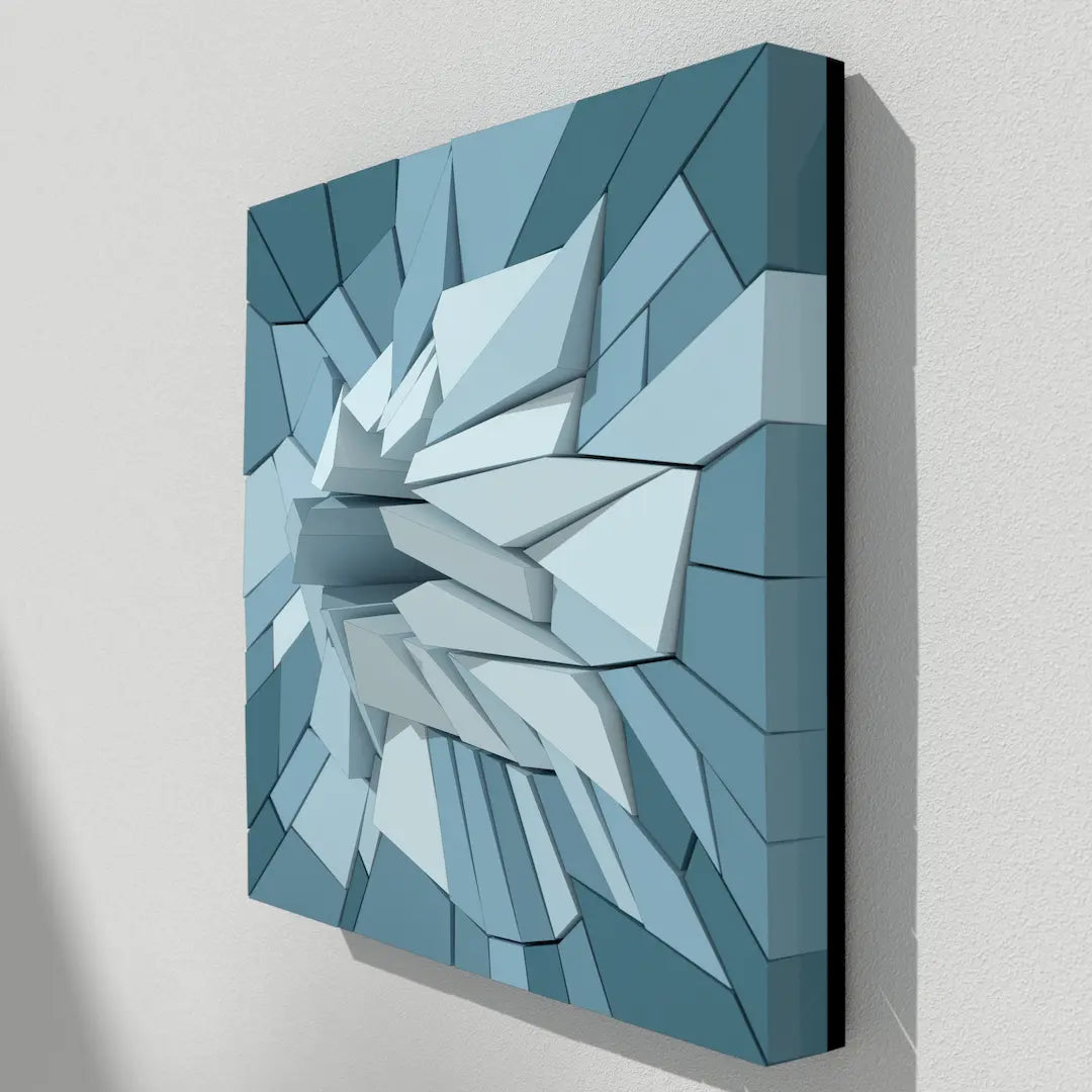 FRACTURED ICE - 3D MODEL EXPORT / PARAGAMI 007_013