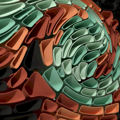 CORAL BULGE - 3D MODEL EXPORT / PARAGAMI 010_012