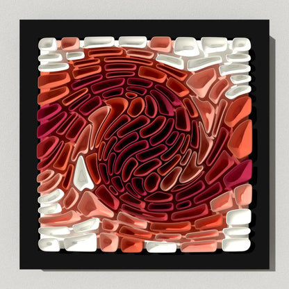 CORAL BULGE - 3D MODEL EXPORT / PARAGAMI 010_012