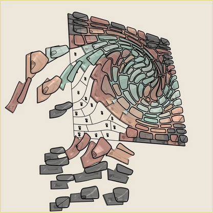 CORAL BULGE - 3D MODEL EXPORT / PARAGAMI 010_012