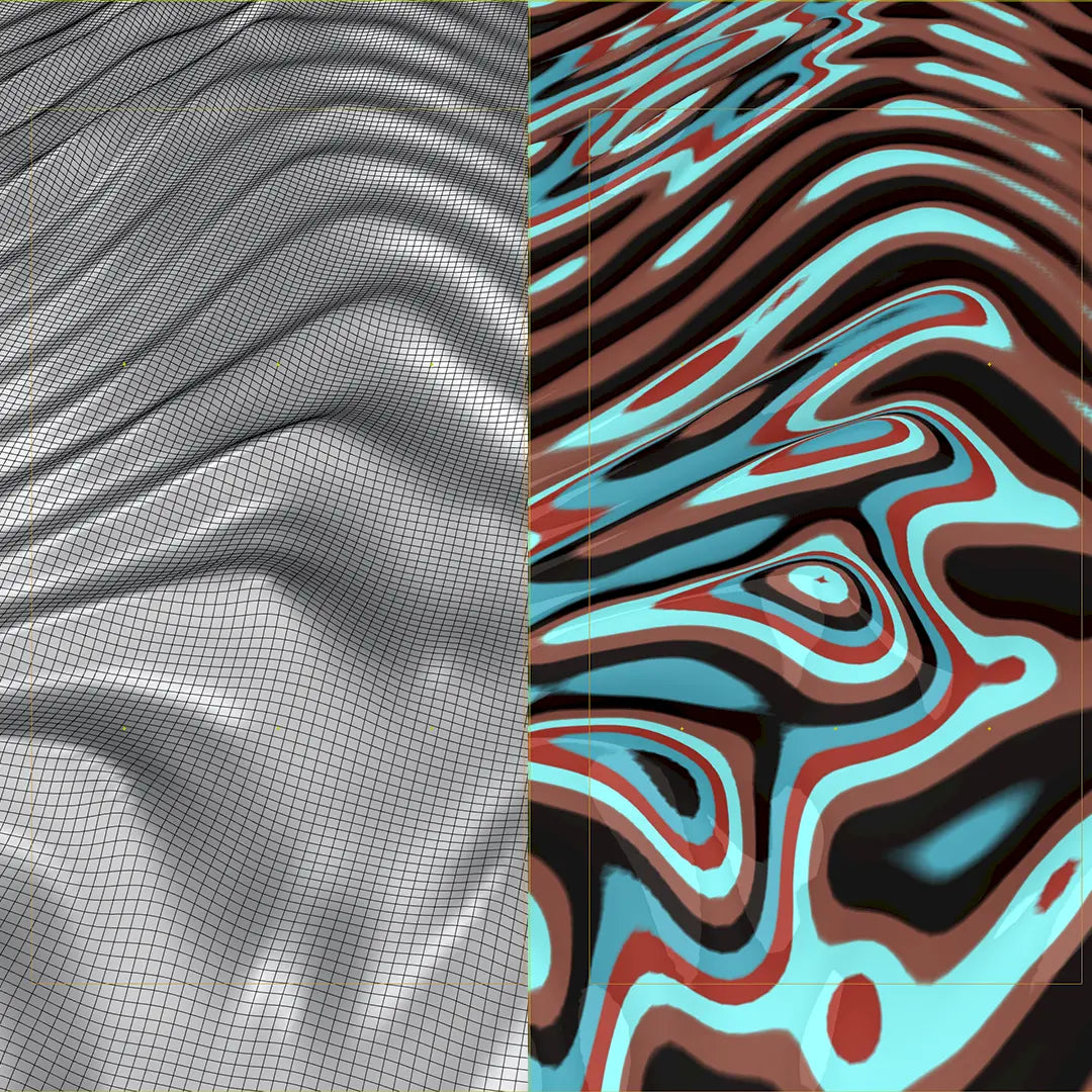 3D MODEL EXPORT for PARAGAMI 011_015 - LIQUID SPINE