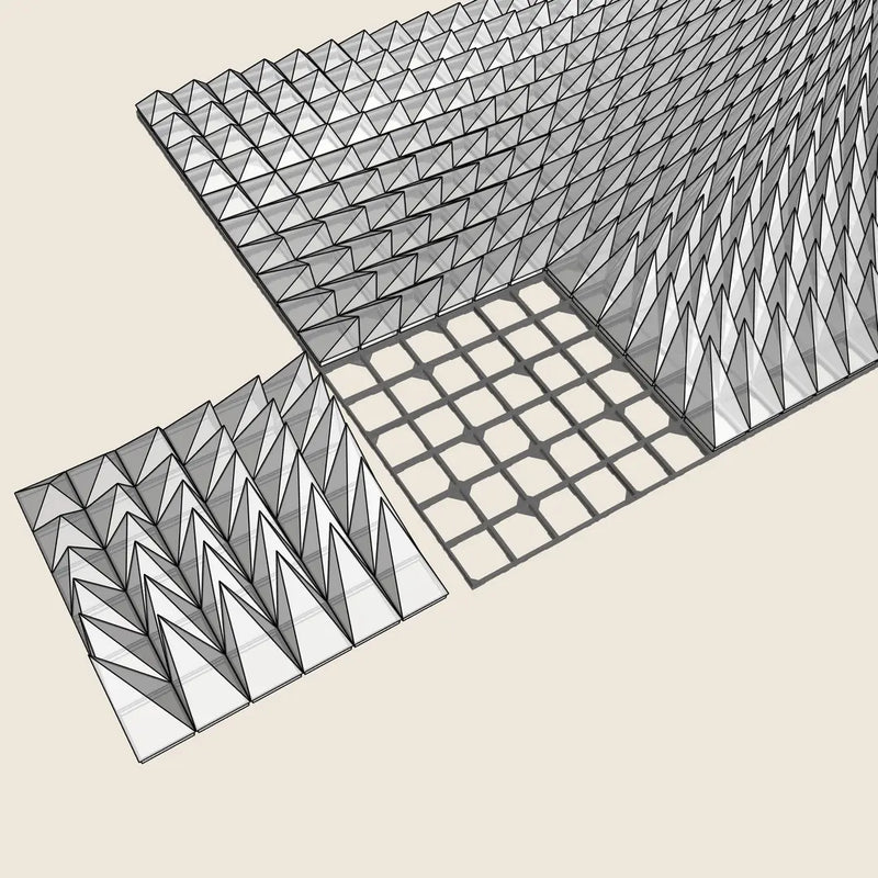 TRIANGLE WAVE - 3D MODEL / 001_002