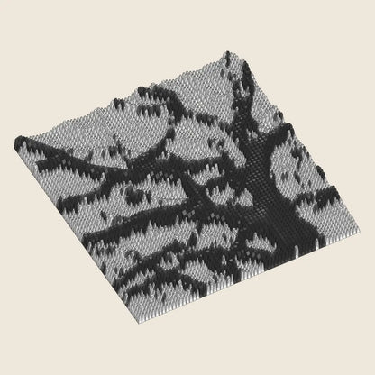 3D MODEL EXPORT for PARAGAMI 02_06 - TREE SHADOW