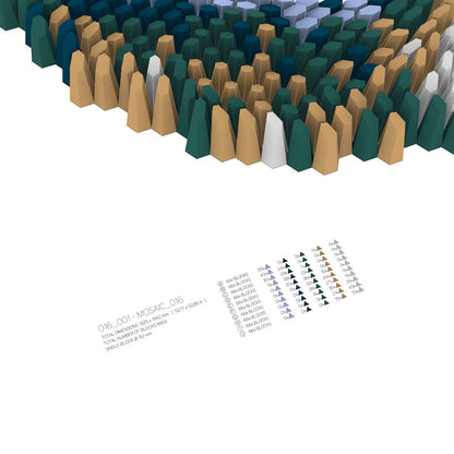 PARAGAMI 16_01 - MOSAIC  [10 BLOCKS / 25 LAYOUTS]