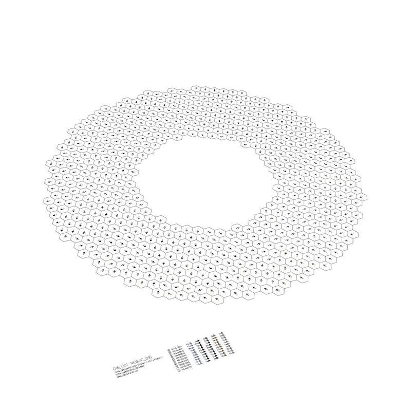 MOSAIC [10 BLOCKS / 25 LAYOUTS] - 3D MODEL / 016_001