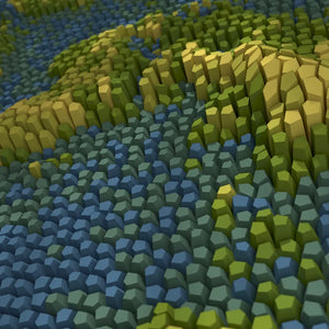 WORLD MAP XL - 3D MODEL / 007_011
