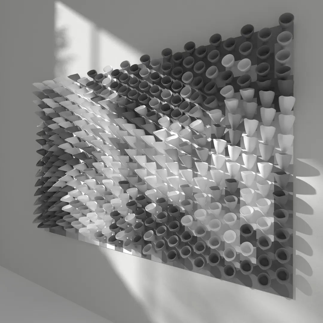 3D MODEL EXPORT for PARAGAMI 10_07 - CORNETS DE FLEUR
