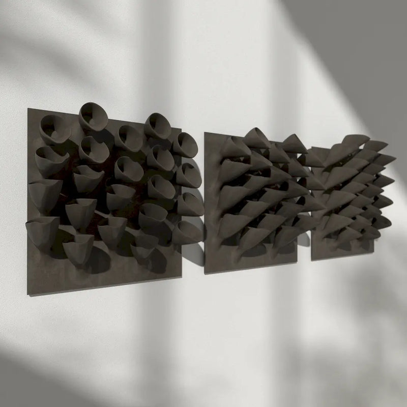 CORNETS DE FLEUR 02 (3× 22 blocks) - 3D MODEL / 010_008