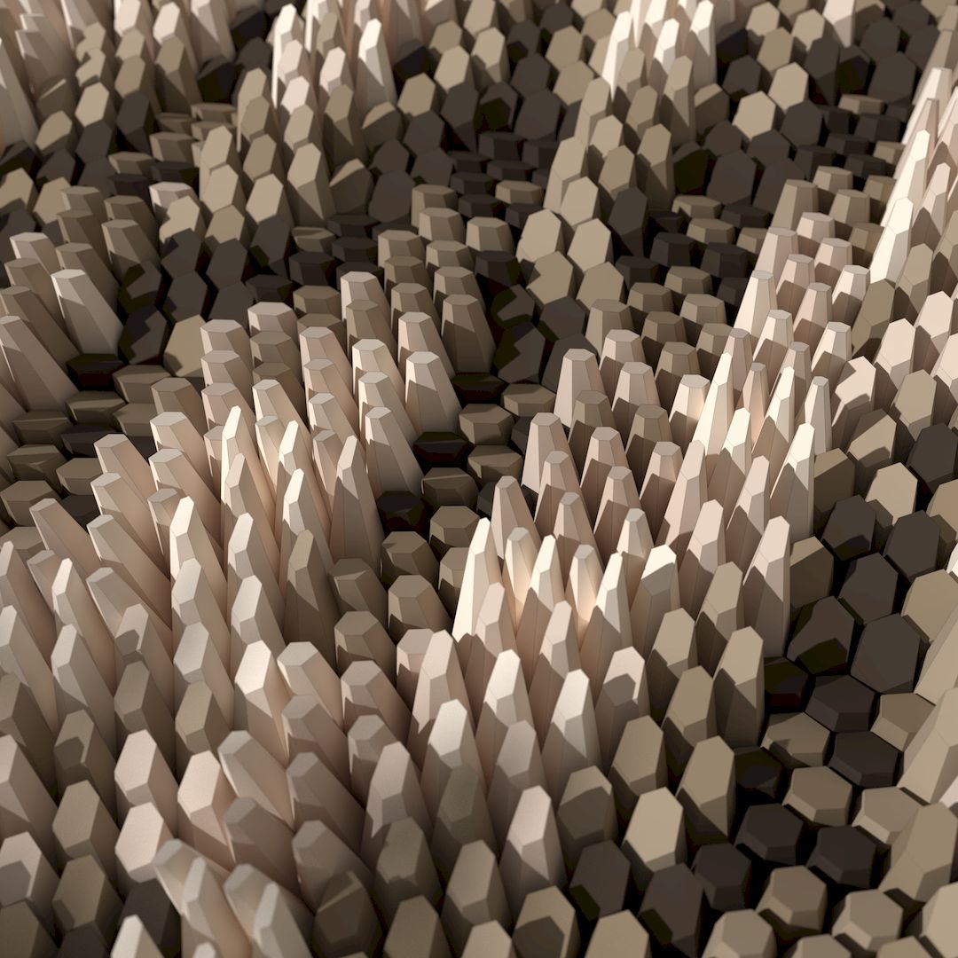 3D MODEL EXPORT for PARAGAMI 16_01 - MOSAIC [10 BLOCKS / 25 LAYOUTS]