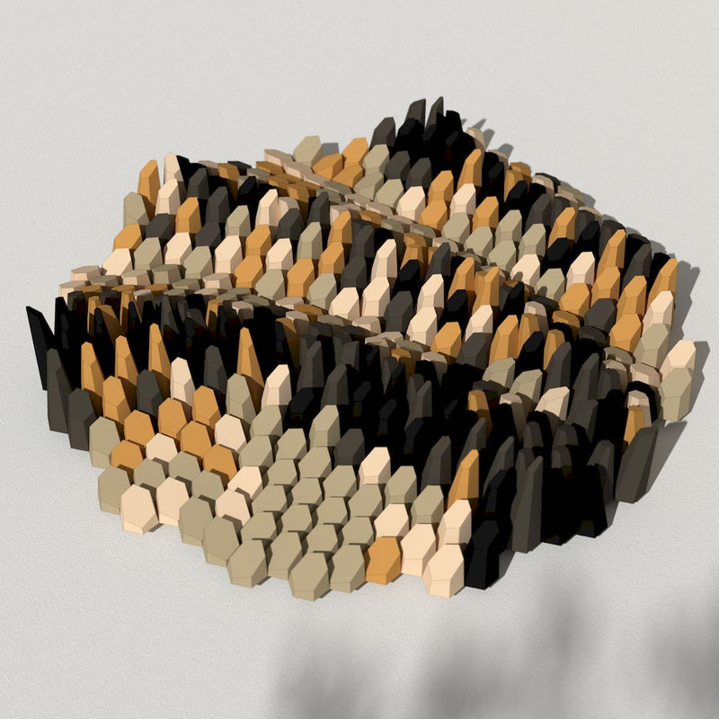 MOSAIC [10 BLOCKS / 25 LAYOUTS] - 3D MODEL / 016_001