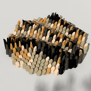 MOSAIC  [10 BLOCKS / 25 LAYOUTS] / PARAGAMI 016_001