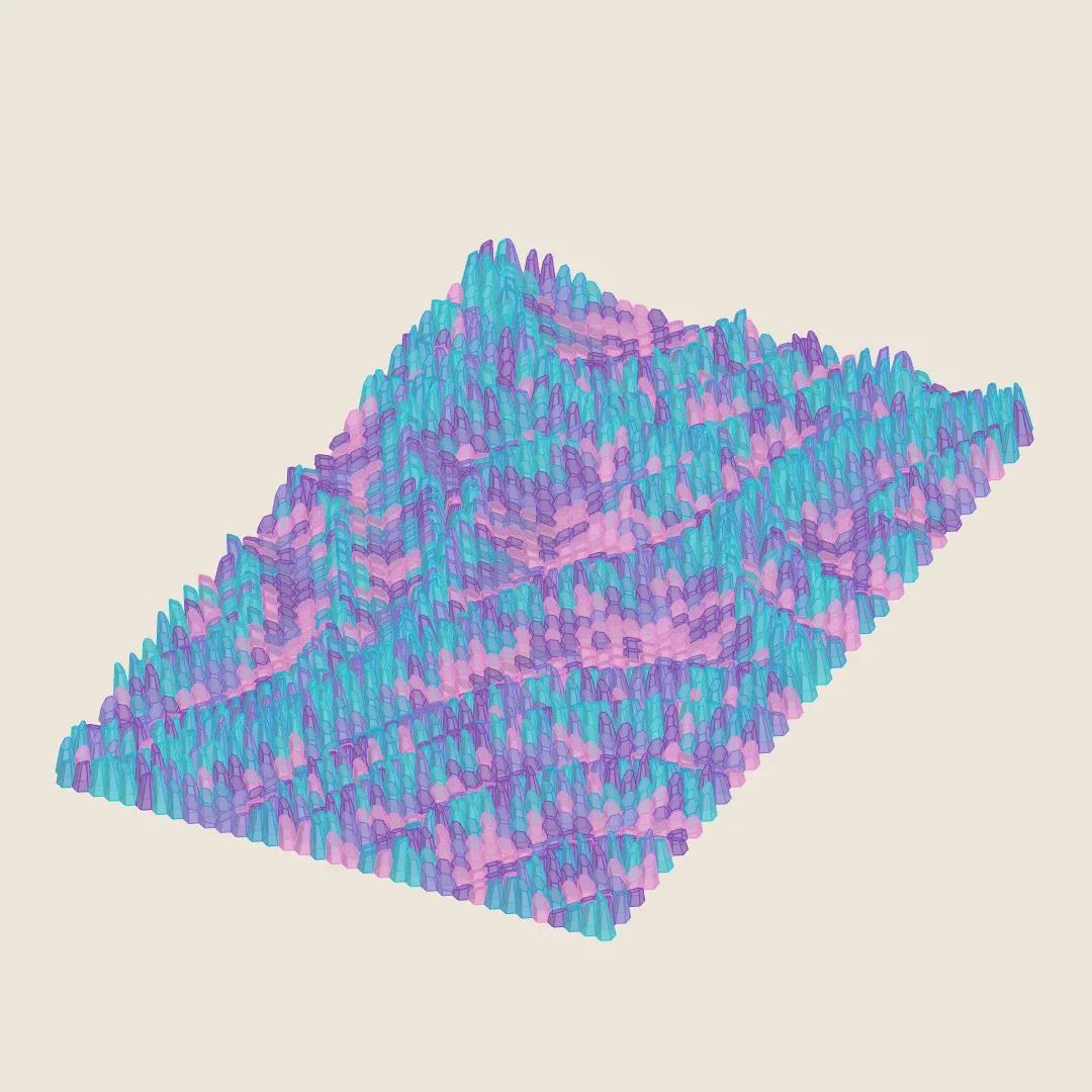 3D MODEL EXPORT for PARAGAMI 16_01 - MOSAIC [10 BLOCKS / 25 LAYOUTS]