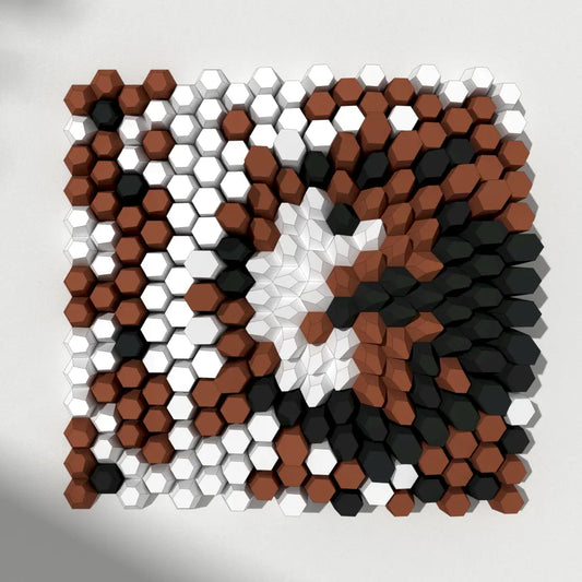 HEXSPIRE: VOLCANO CALDERA BUNDLE 01 (Blocks + Layout) / PARAGAMI PAPER KIT 101_003_001