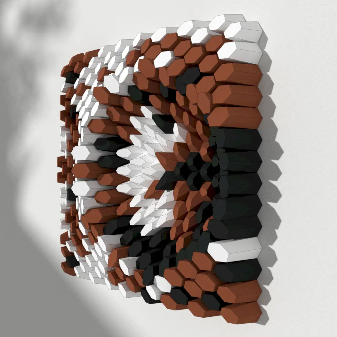 HEXSPIRE: VOLCANO CALDERA BUNDLE 01 (Blocks + Layout) / PARAGAMI PAPER KIT 101_003_001