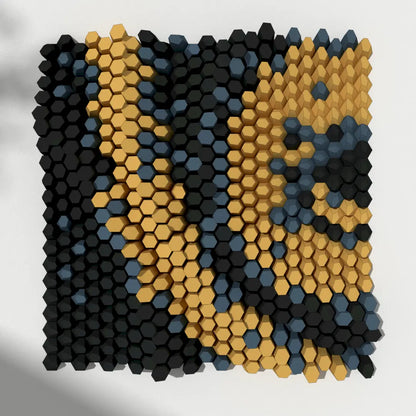 HEXSPIRE: CIRCUAL CREASE BUNDLE 01 (Blocks + Layout) / PARAGAMI PAPER KIT 101_012_001