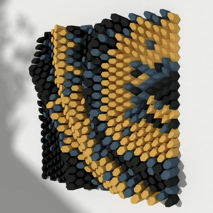 HEXSPIRE: CIRCUAL CREASE BUNDLE 01 (Blocks + Layout) / PARAGAMI PAPER KIT 101_012_001