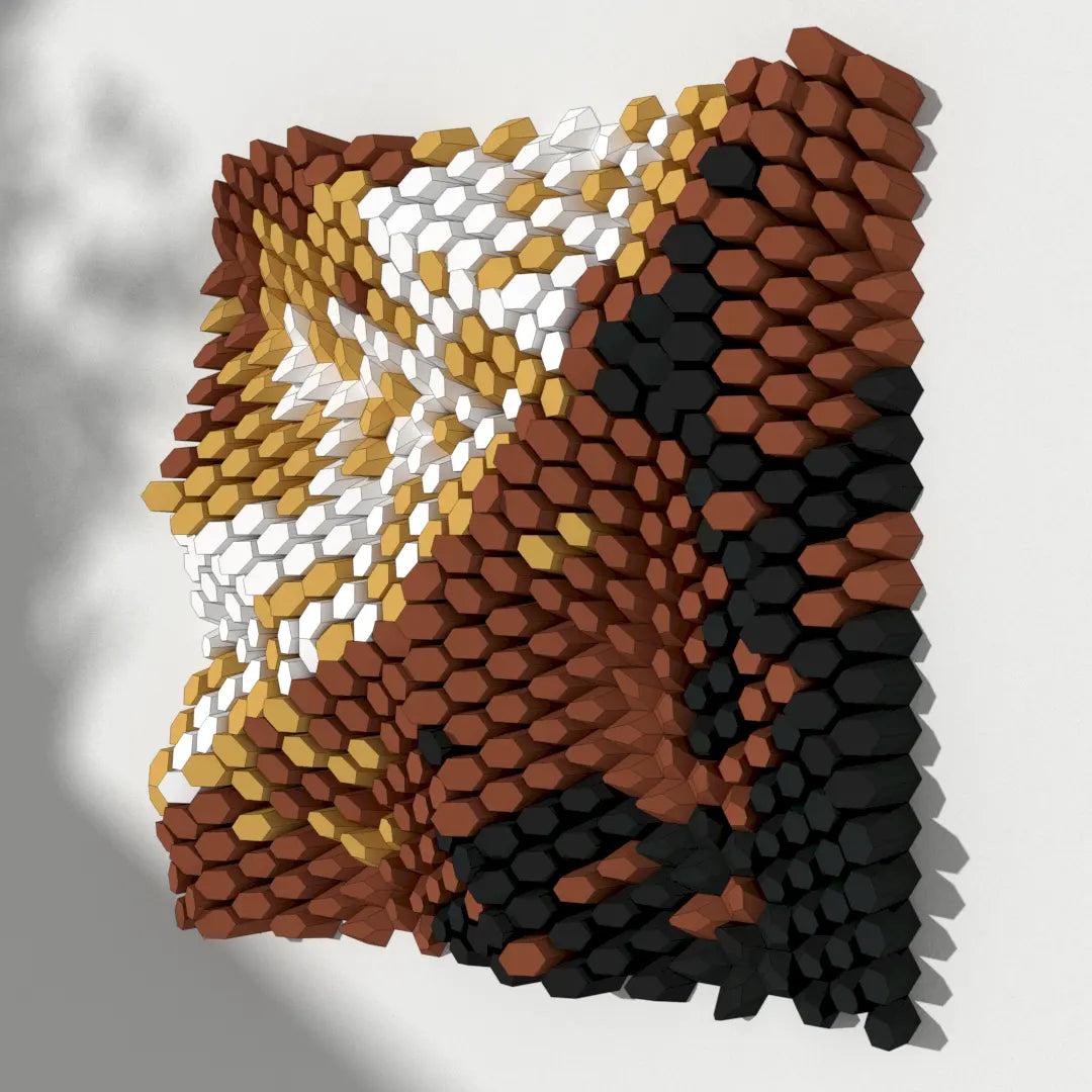 HEXSPIRE: LEAF VEINS BUNDLE 01 (Blocks + Layout) / PARAGAMI PAPER KIT 101_013_001