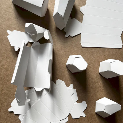 HEXSPIRE: MONA LISA BUNDLE WHITE (Blocks + Layout) / PARAGAMI PAPER KIT 101_032_003