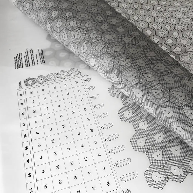 HEXSPIRE: LAYOUTS / PARAGAMI PAPER KIT 101_000