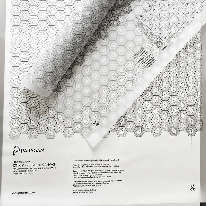 HEXSPIRE: LAYOUTS / PARAGAMI PAPER KIT 101_000