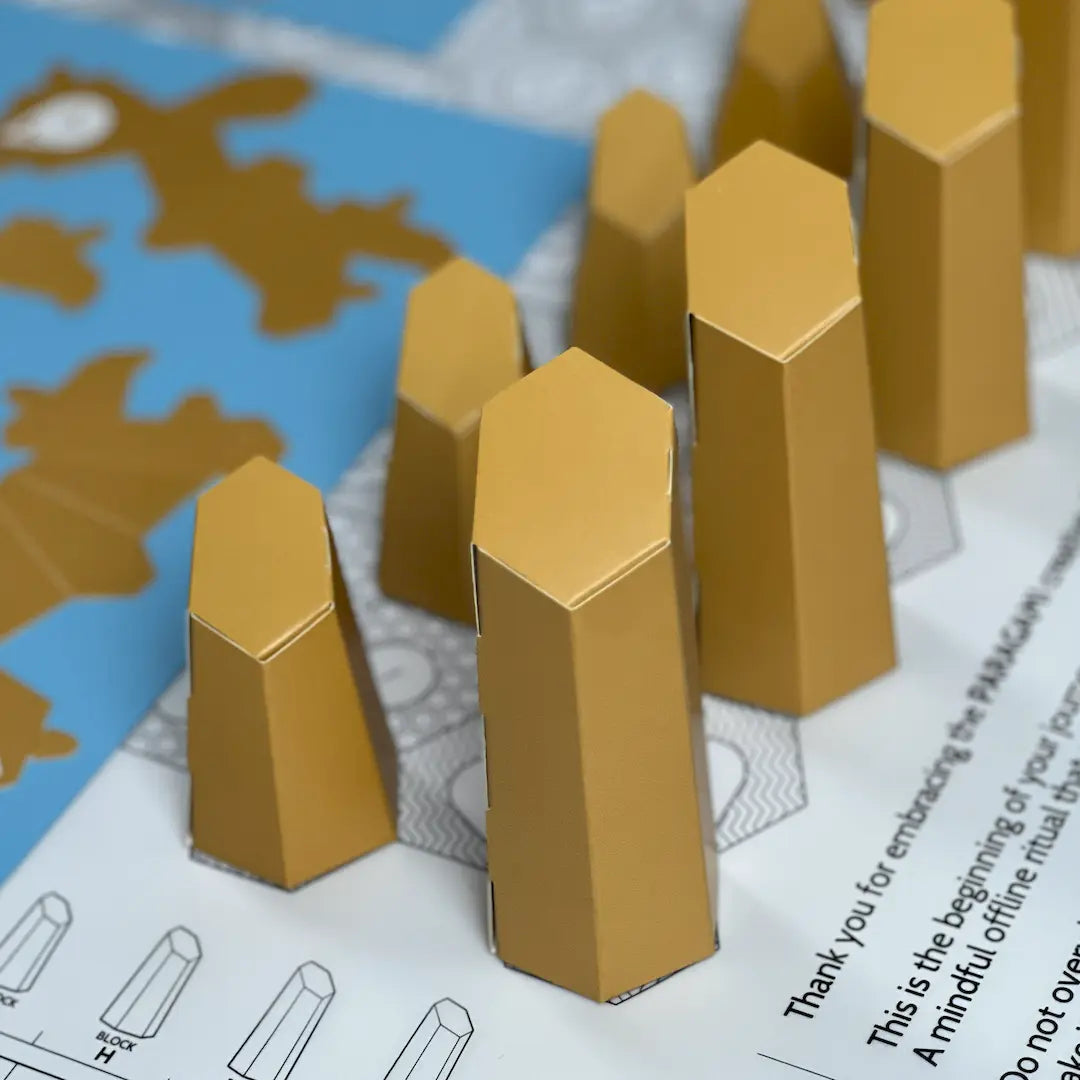 HEXSPIRE: SUN ERUPTION BUNDLE 01 (Blocks + Layout) / PARAGAMI PAPER KIT 101_034_001