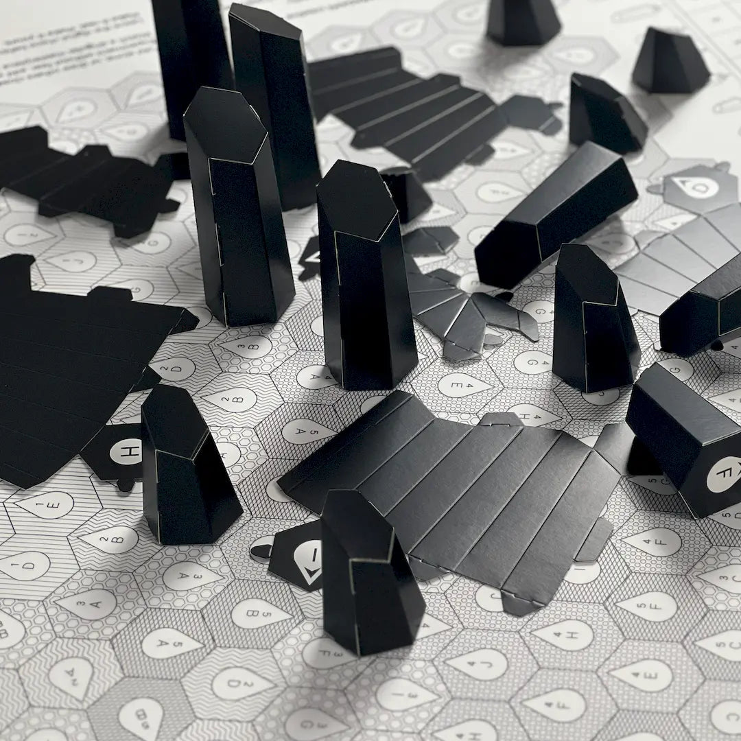 HEXSPIRE: ATLAS BUNDLE 01 (Blocks + Layout) / PARAGAMI PAPER KIT 101_033_001