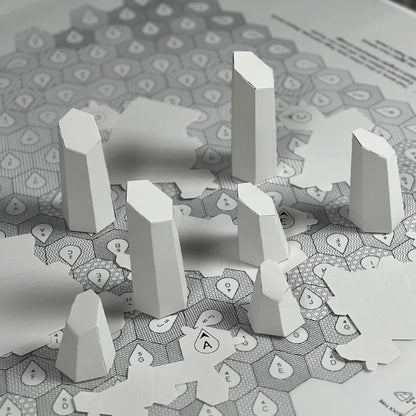 HEXSPIRE: ATLAS BUNDLE 01 (Blocks + Layout) / PARAGAMI PAPER KIT 101_033_001