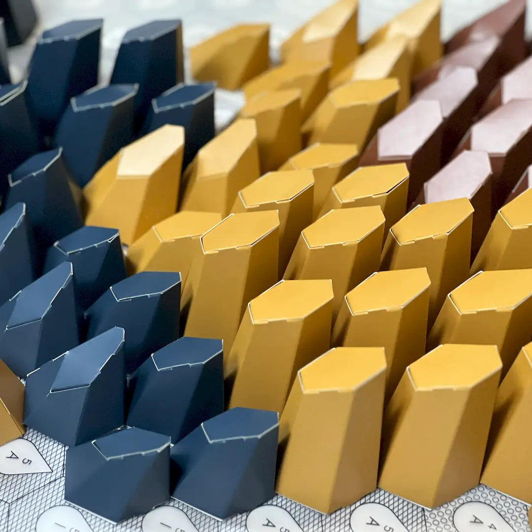 HEXSPIRE: MONA LISA BUNDLE 02 (Blocks + Layout) / PARAGAMI PAPER KIT 101_032_002