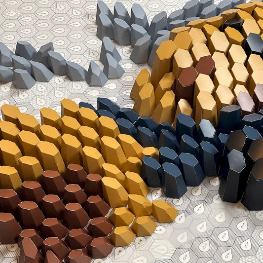 HEXSPIRE: 50 BLOCKS PACKAGE / PARAGAMI PAPER KIT 101_000