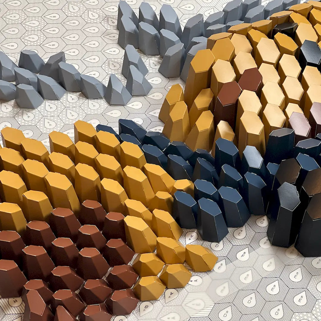 HEXSPIRE: ATLAS BUNDLE 02 (Blocks + Layout) / PARAGAMI PAPER KIT 101_033_002