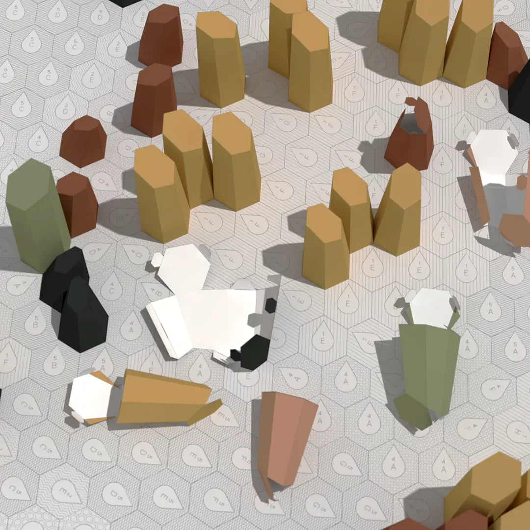 HEXSPIRE: MONA LISA BUNDLE 02 (Blocks + Layout) / PARAGAMI PAPER KIT 101_032_002