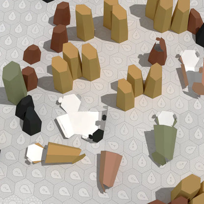 HEXSPIRE: MONA LISA BUNDLE 02 (Blocks + Layout) / PARAGAMI PAPER KIT 101_032_002