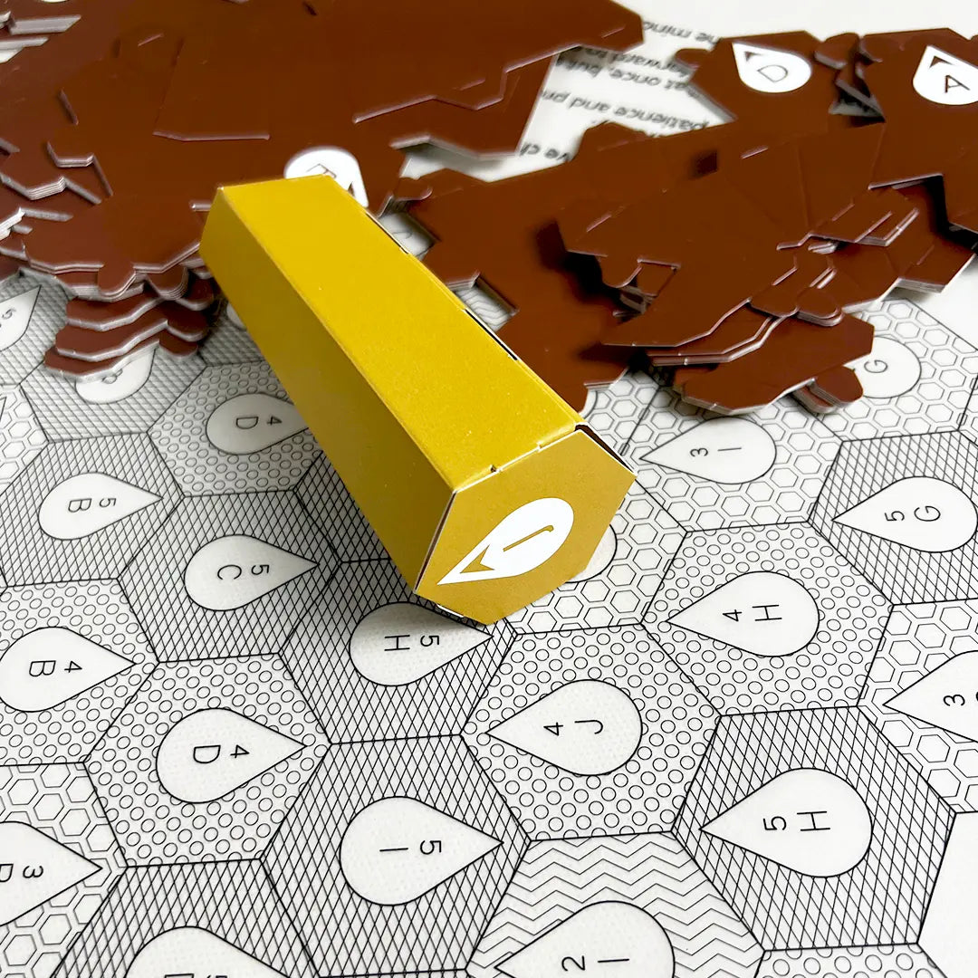 HEXSPIRE: MONA LISA BUNDLE 01 (Blocks + Layout) / PARAGAMI PAPER KIT 101_032_001