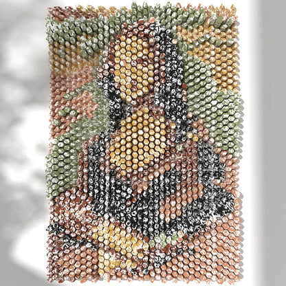 HEXSPIRE: MONA LISA BUNDLE WHITE (Blocks + Layout) / PARAGAMI PAPER KIT 101_032_003