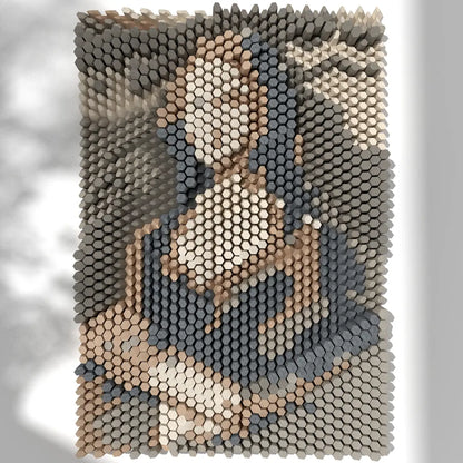 HEXSPIRE: MONA LISA BUNDLE WHITE (Blocks + Layout) / PARAGAMI PAPER KIT 101_032_003