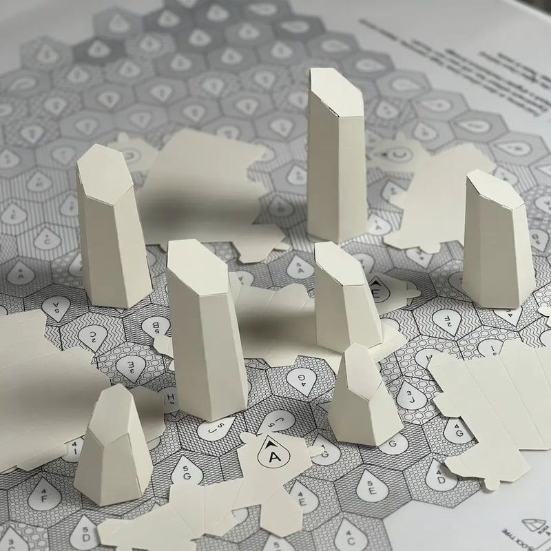 HEXSPIRE: 50 BLOCKS PACKAGE / PARAGAMI PAPER KIT 101_000
