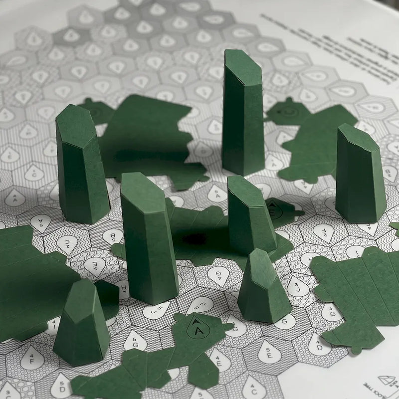 HEXSPIRE: 50 BLOCKS PACKAGE / PARAGAMI PAPER KIT 101_000