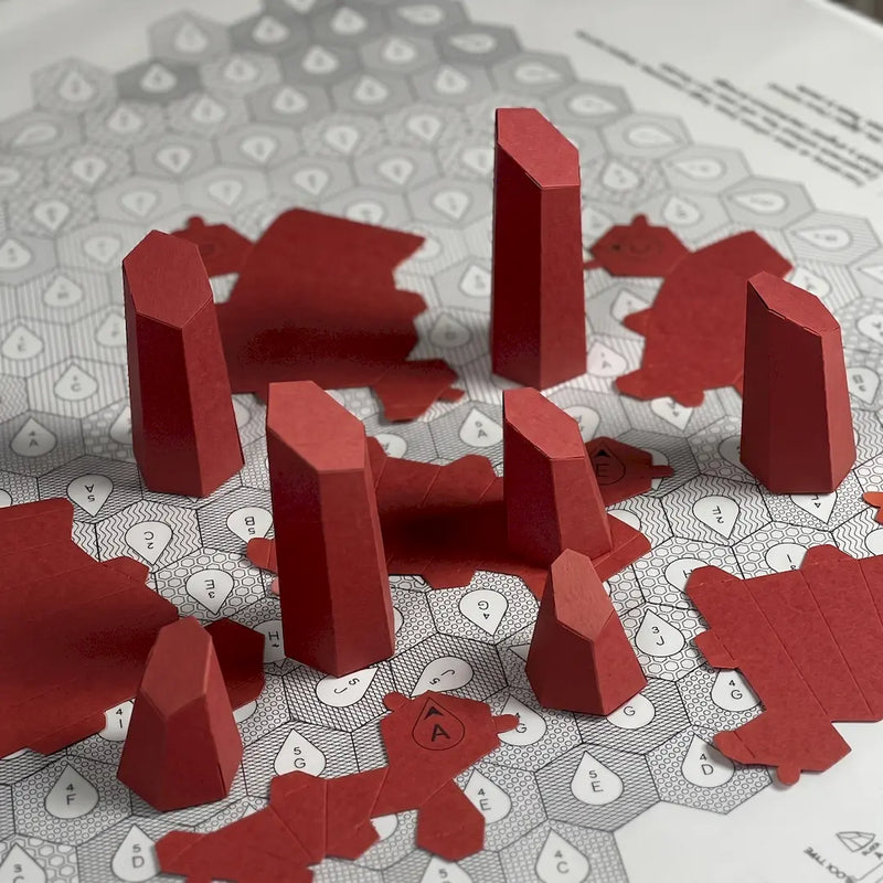 HEXSPIRE: 50 BLOCKS PACKAGE / PARAGAMI PAPER KIT 101_000