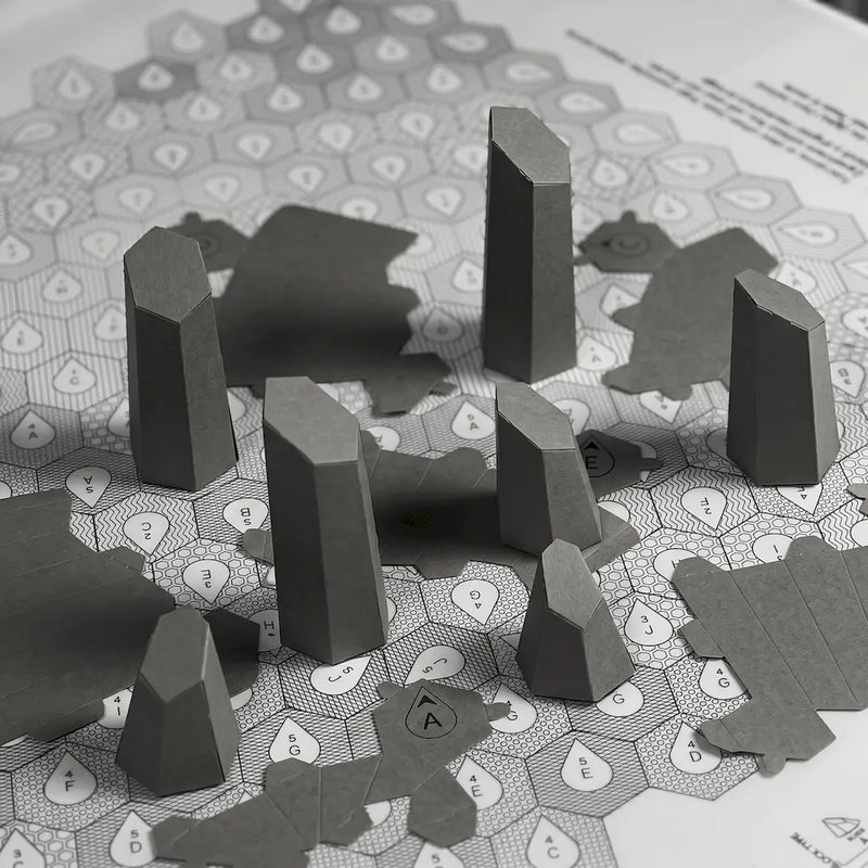 HEXSPIRE: 50 BLOCKS PACKAGE / PARAGAMI PAPER KIT 101_000
