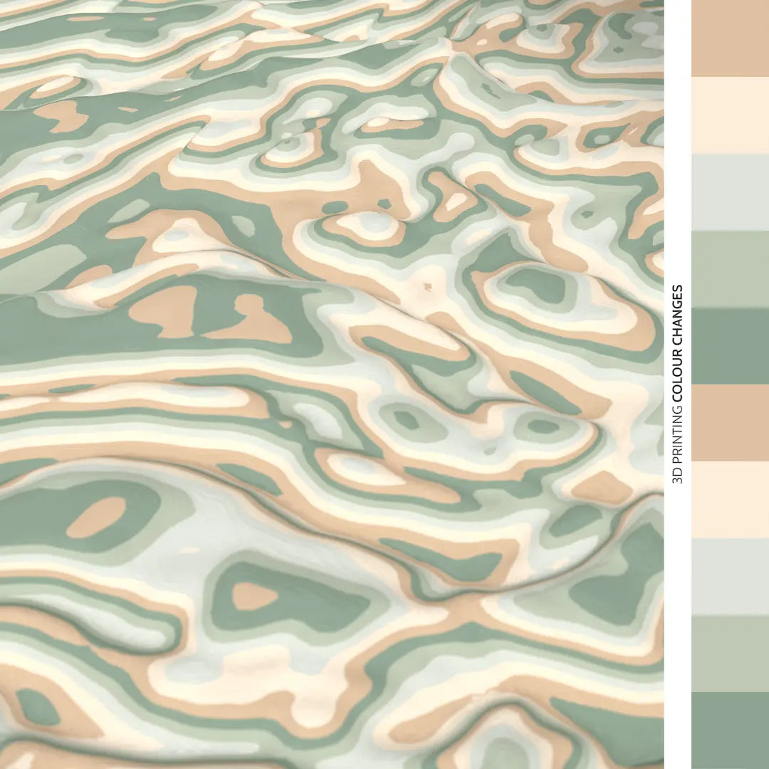 3D MODEL EXPORT for PARAGAMI 011_020 - FLUID NOISE