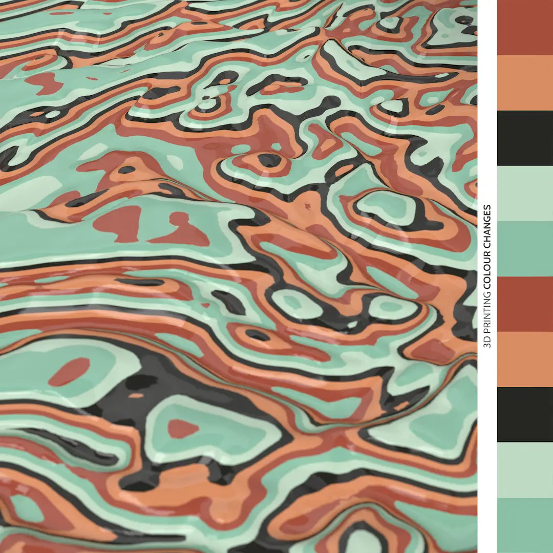 3D MODEL EXPORT for PARAGAMI 011_020 - FLUID NOISE
