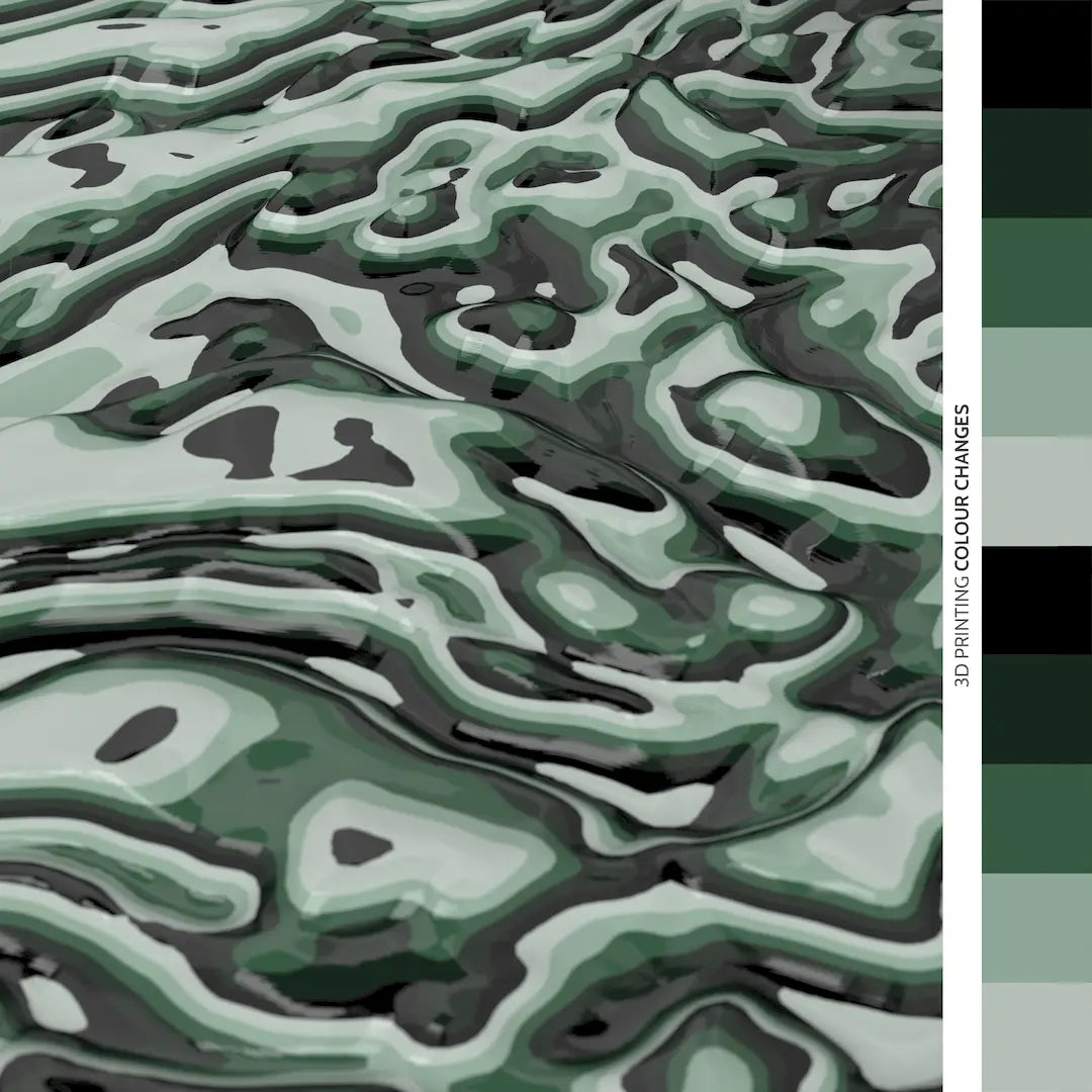 3D MODEL EXPORT for PARAGAMI 011_020 - FLUID NOISE